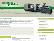 Tablet Screenshot of macchine-plastica.it